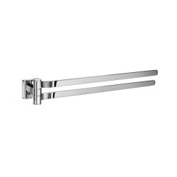 Smedbo Ice Polished Chrome Swing Arm Towel Rail