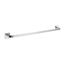 Smedbo Ice Polished Chrome Single Towel Rail