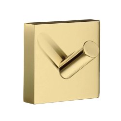 Smedbo House Polished Brass Towel Hook