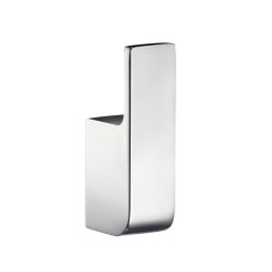 Smedbo Life Chrome Towel Hook Pair 70 x 30mm