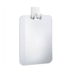 Smedbo Outline Lite Plastic Mirror with Self-Adhesive Hook