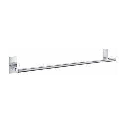 Smedbo Pool Polished Chrome Single Towel Rail 630mm