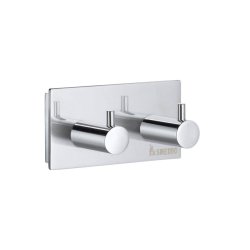 Smedbo Pool Polished Chrome Double Towel Hook