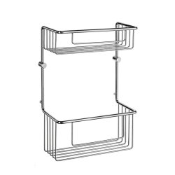 Smedbo Sideline Basic 215 x 110mm Double Soap Basket