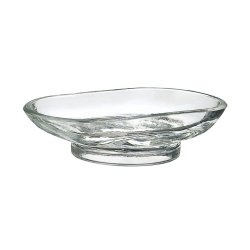 Smedbo Xtra Spare Clear Glass Soap Dish V248G