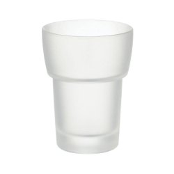 Smedbo Xtra Spare Frosted Glass Tumbler L349