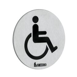 Smedbo Xtra WC Sign Disabled