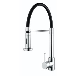 Bristan Liquorice Professional Kitchen Sink Mixer with Pull Down Spray