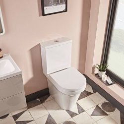 Tavistock Aerial Comfort Height Open Back Close Coupled WC