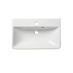 Tavistock Aerial Slim Depth Semi-Countertop Basin