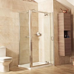 Roman Lumin8 760mm Inswing Shower Door