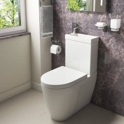 Kartell Combi 2-In-1 WC and Basin with Mono Mixer