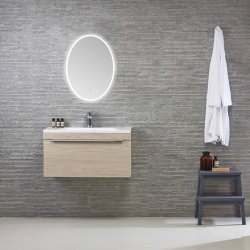 Roper Rhodes Eminence Oval 490 x 650mm LED Bathroom Mirror