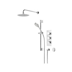 Roper Rhodes Clear Triple Function Shower System with Smartflow Bath Filler