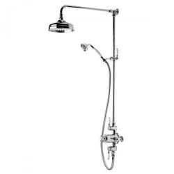 Roper Rhodes Henley Dual Function Exposed Shower System with Fixed Head & Shower Kit