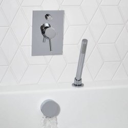 Roper Rhodes Storm Round Bath Mounted Shower Kit