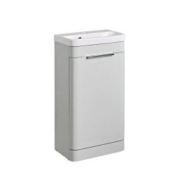 Roper Rhodes System 450mm Gloss White Freestanding Cloakroom Basin Unit