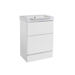 Roper Rhodes Academy 600mm Gloss White Freestanding Unit