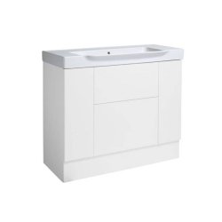 Roper Rhodes Academy 1000mm Gloss White Freestanding Unit