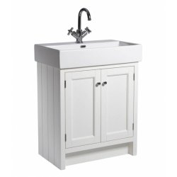 Roper Rhodes Hampton 700mm Chalk White Freestanding Vanity Unit & Basin