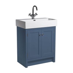 Roper Rhodes Hampton 700mm Derwent Blue Freestanding Vanity Unit & Basin