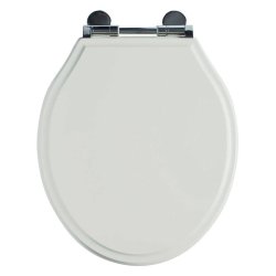 Roper Rhodes Harrow Chalk White Soft Close Wooden Toilet Seat