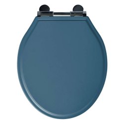 Roper Rhodes Harrow Derwent Blue Soft Close Wooden Toilet Seat