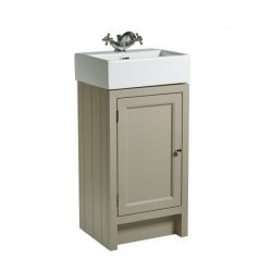 Roper Rhodes Hampton 400mm Mocha Cloakroom Vanity Unit & Basin