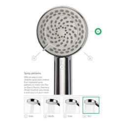 Aqualisa Midas 100 Bar Mixer Shower with Adjustable Head