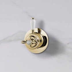 Aqualisa Aquatique Concealed Thermostatic Shower Mixer Valve - Gold