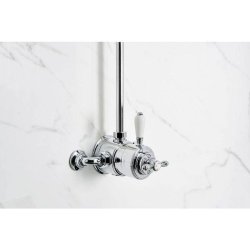 Aqualisa Aquatique Exposed Thermostatic Shower Mixer Valve - Chrome