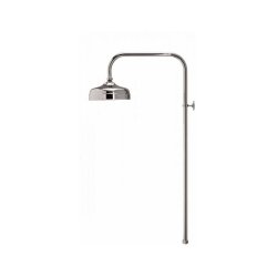 Aqualisa Aquatique Exposed Fixed 200mm Drencher Head - Chrome