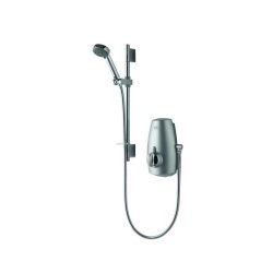 Aqualisa Aquastream Thermostatic Mixer Shower with Adjustable Head - Satin Chrome