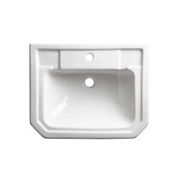 Tavistock Vitoria 550mm 1 Tap Hole Semi-Countertop Basin