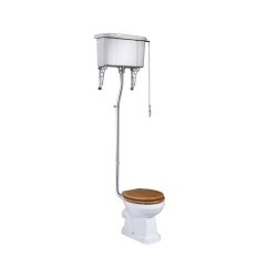 Tavistock Vitoria High Level WC Pan & Cistern