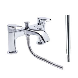 Tavistock Tier Chrome Bath Shower Mixer & Handset