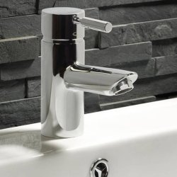 Tavistock Kinetic Chrome Basin Mixer-1