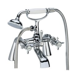 Tavistock Varsity Chrome Bath Shower Mixer & Handset