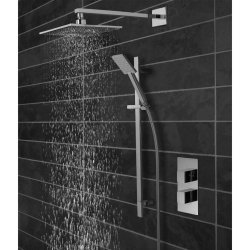 Tavistock Index Thermostatic Concealed Dual Function Valve with Shower Head & Handset