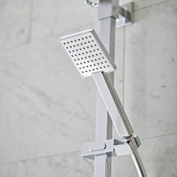 Tavistock Index Cool Touch Thermostatic Dual Function Bar Valve with Shower Head & Handset