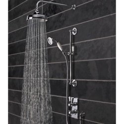 Tavistock Varsity Thermostatic Concealed Dual Function Shower Valve with Shower Head & Handset