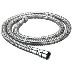 Bristan 1.25m Cone to Nut Stainless Steel Shower Hose - 8mm Bore