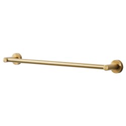 Miller Bond 495mm Brushed Brass Single Towel Rail