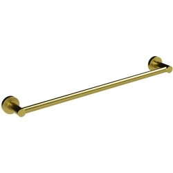 Miller Bond 495mm Brushed Brass Single Towel Rail