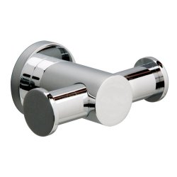 Miller Montana Chrome Double Robe Hook