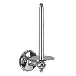 Miller Stockholm Chrome Spare Toilet Roll Holder