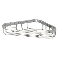 Miller Classic Chrome Corner Soap Basket - 651C