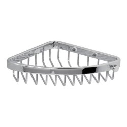 Miller Classic Chrome Corner Soap Basket - 851C