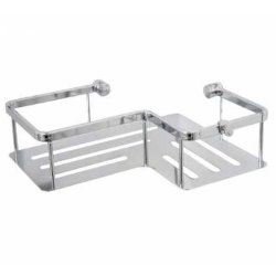 Miller Classic Chrome Angled Corner Shower Shelf