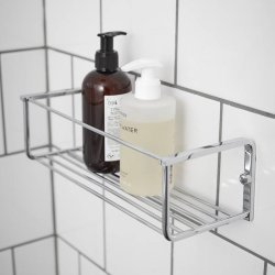 Miller Classic Chrome Single Shower Basket